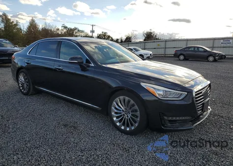 2018 Genesis G90 Premium из США, поврежденный, VIN KMHG34JA5JU038186